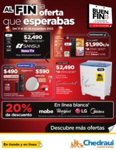 Folleto Buen Fin 2023 Chedraui