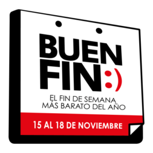 Imagen sobre las Fechas del Buen Fin 2024 del 15 al 18 de noviembre