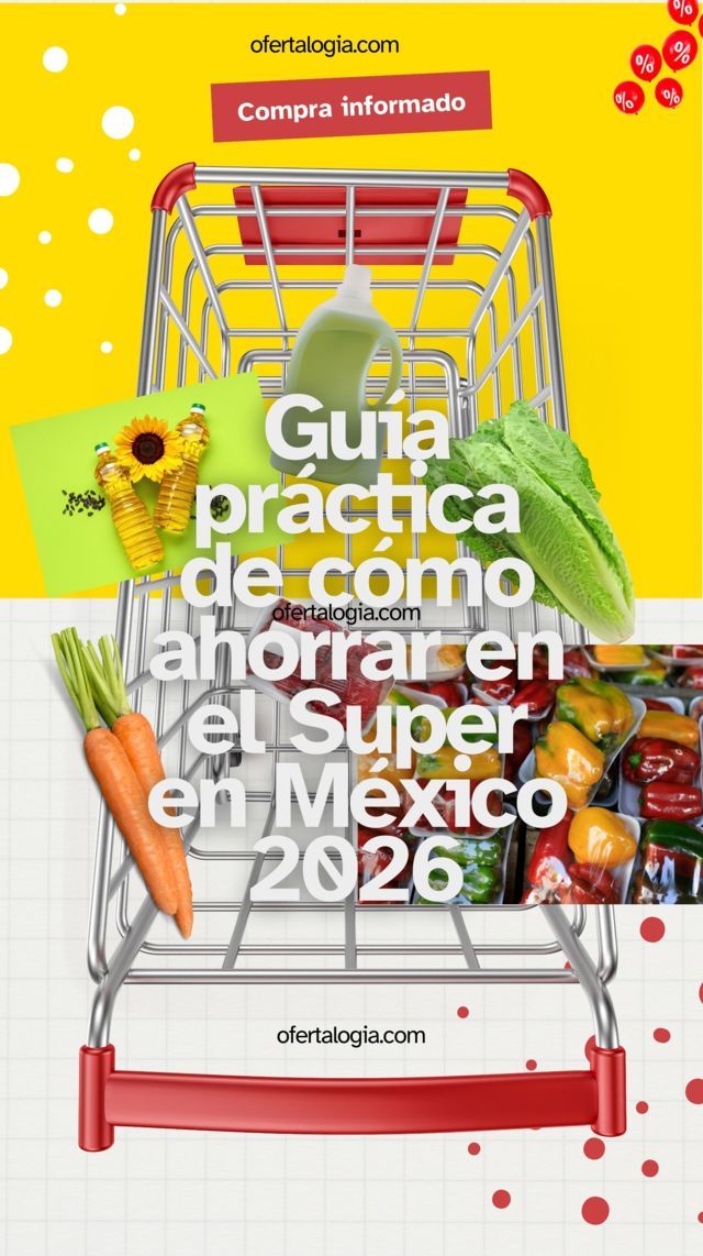 en Ofertalogía hemos preparado una guía práctica de cómo ahorrar en el supermercado en México este 2026.